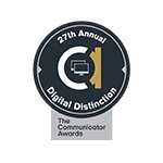 Communicator Awards 2021 - Award of Distinction