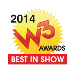 Best in Show W3 Awards 2014
