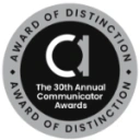 Communicator Awards - Award of Distinction