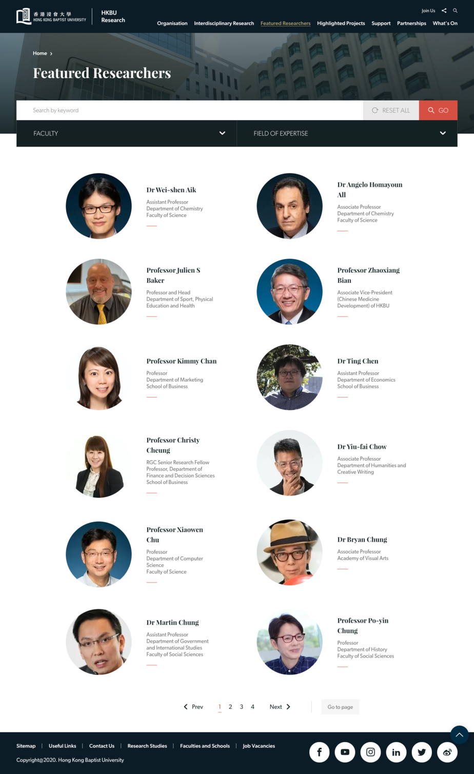 HKBU Research Desktop Researcher