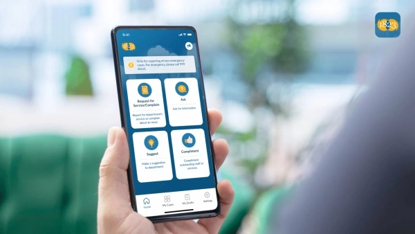 Using 1823 mobile app