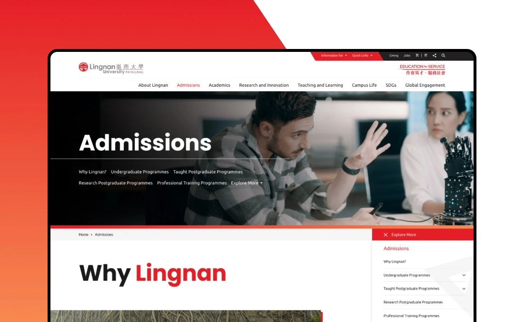 Custom Page Navigations