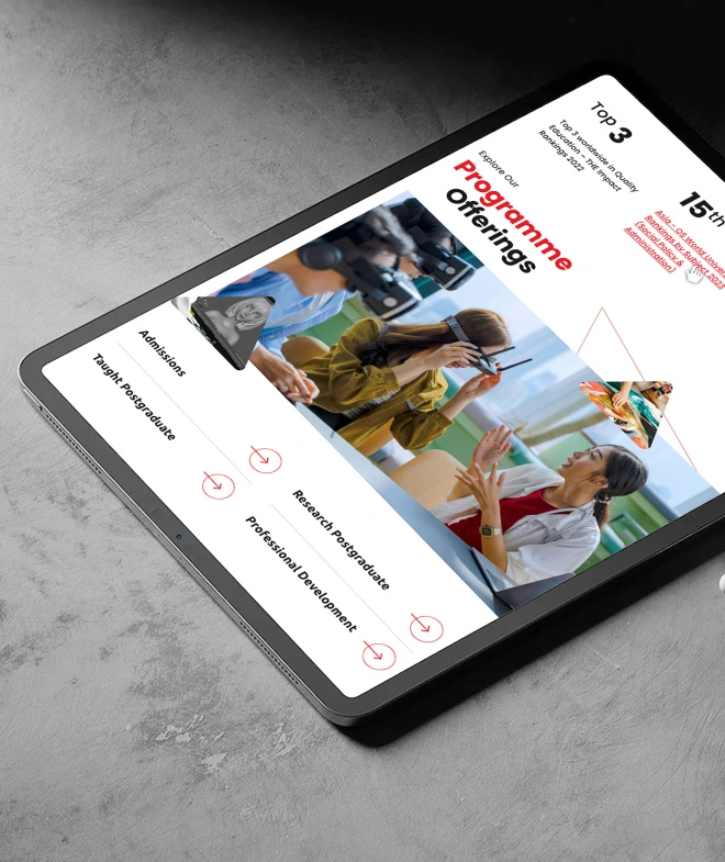 tablet view