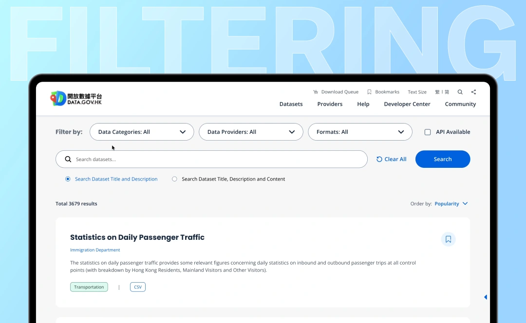 Intuitive + Extensive Filtering