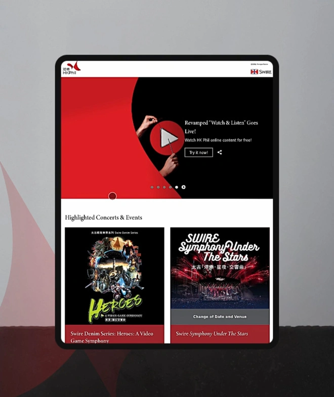 tablet view